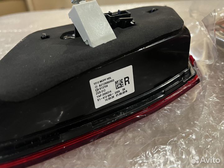 Фонари задние Mercedes W212 рест крышки багажника