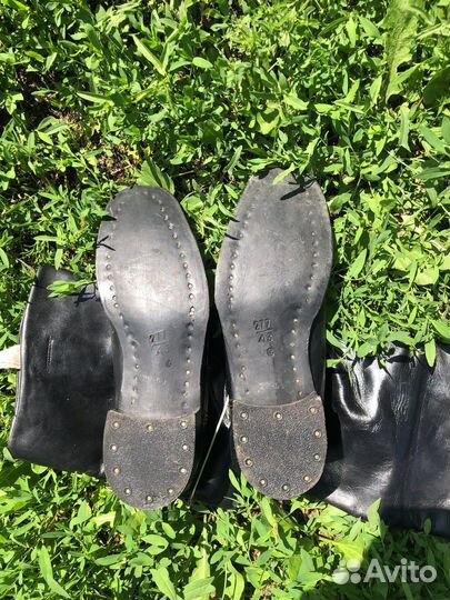 Сапоги хромовые р. 43 с новые