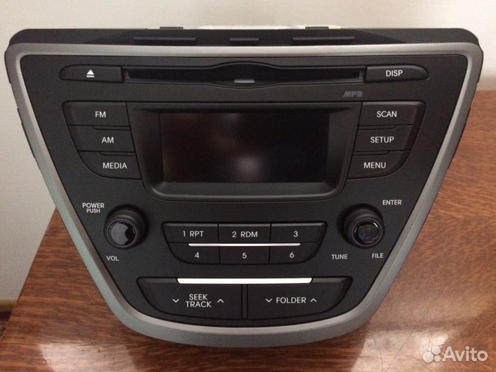 Штатная автомагнитола Hyundai Elantra