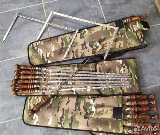 Набор шампуров в чехле