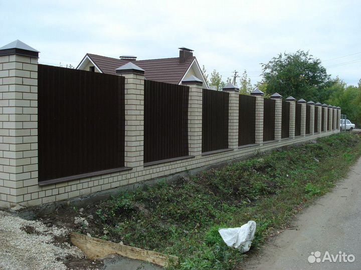 Забор под ключ 210