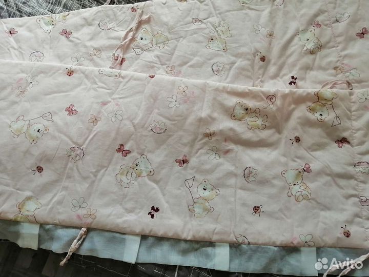 Бортики в детскую кроватку