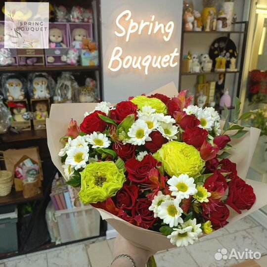 Букет эквадор розы гортензия