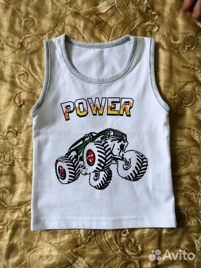 Комплект: шорты+майка+рубашка