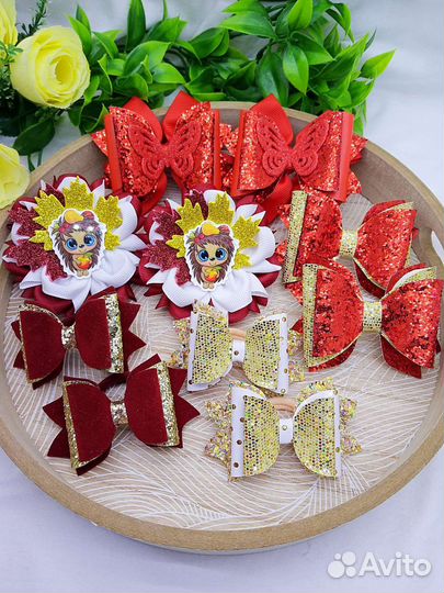 Осенние бантики