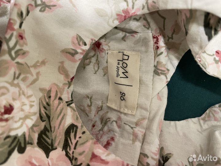 Платье боди для девочки 86