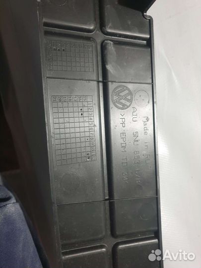 Зимняя заглушка переднего бампера VW Tiguan,Polo