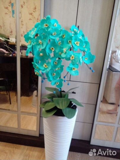 Торшер орхидеи