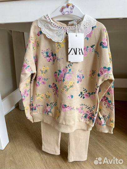 Новый детский костюм zara 1-6 лет (92-116 см)