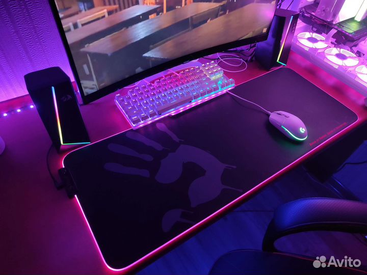 Коврик для мыши Bloody MP-80N с подсветкой