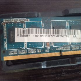 Оперативная память ddr3L 4 gb