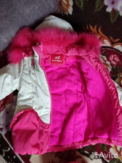 Куртка и штаны зимние для девочки