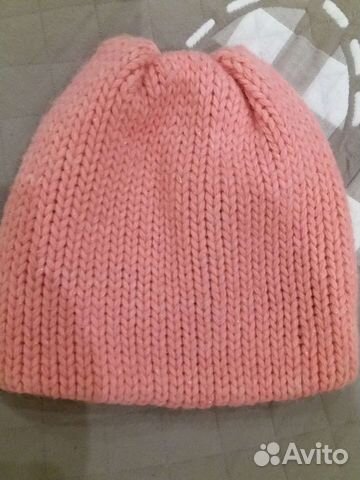 Шапка женская вязаная зима