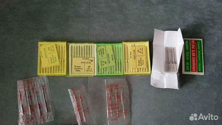 Иглы для швейных машин СССР советские