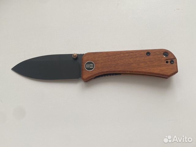 Складной нож We Knife Banter blackwash сталь S35VN