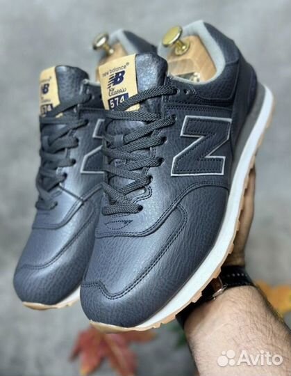 Кроссовки New Balance 574 Кожаные