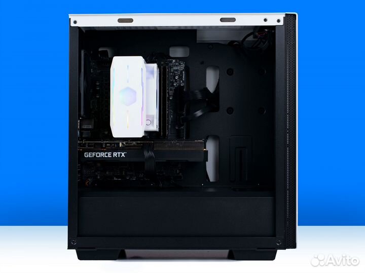 Мощный игровой компьютер с RX 6800