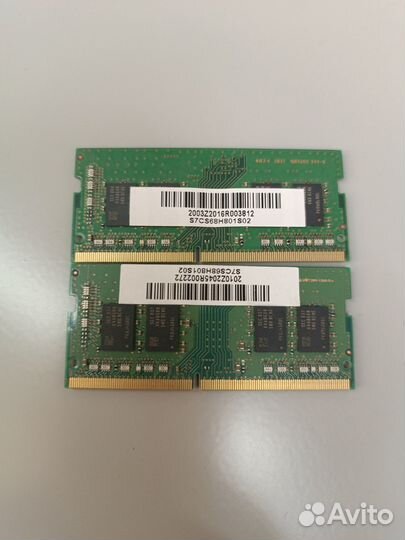 Оперативная память для ноутбука ddr4 3200 16Gb