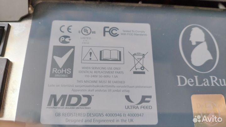 Счетчик банкнот DeLaRue ev8650