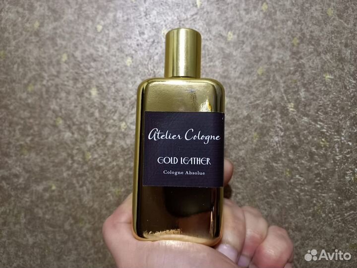 Парфюмерная вода - Gold Leather Atelier Cologne (о