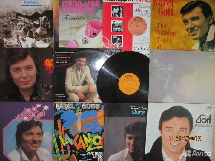 Виниловые пластинки демократов-Чехословакия