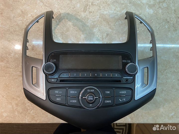 Штатное головное устройство chevrolet cruze