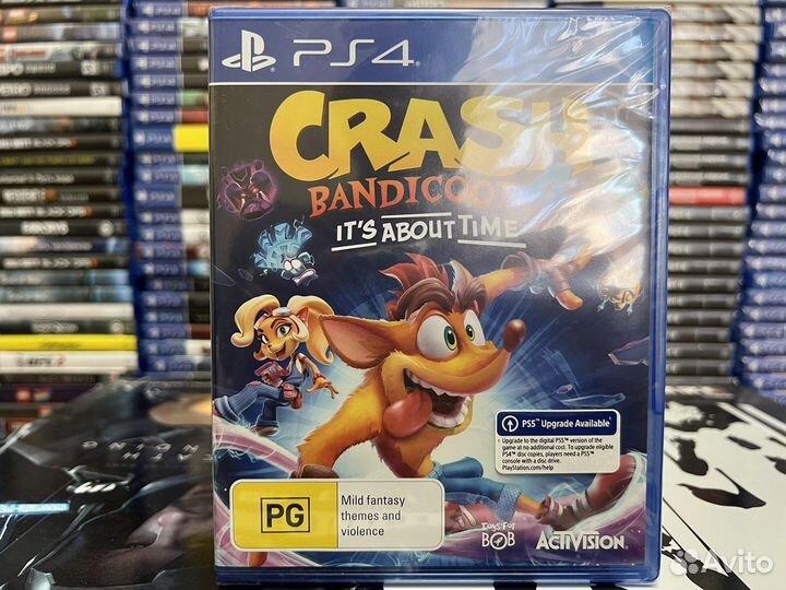 Диск Crash Bandicoot 4 PS4 / Новый