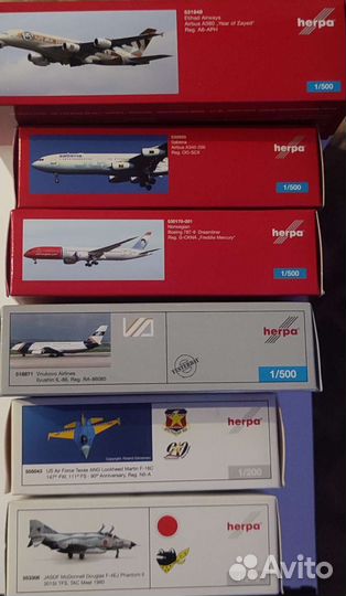 Модели самолетов herpa