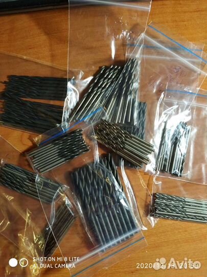 Сверло СССР размер 2- 2,2-2,8-3-3,5-5