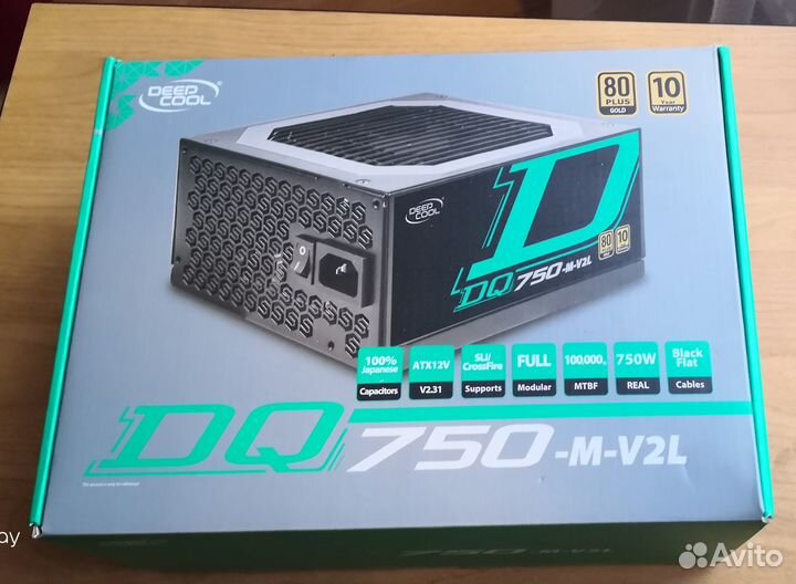 Блок питания deepcool DQ750 DQ750-M-V2L