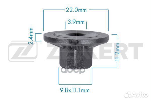 Гайка крепёжная VAG (миним. кол-во заказа 10 шт
