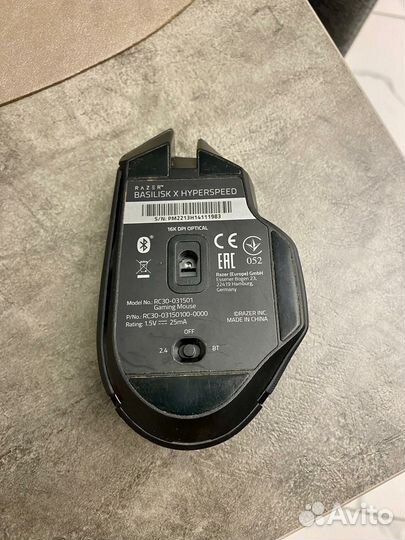 Беспроводная мышь razer