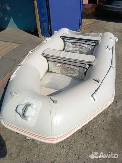 Лодка пвх nissamaran tornado 320 алюм. пол