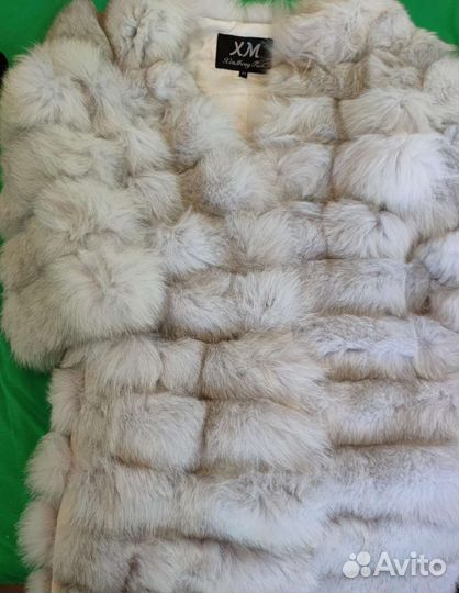 Шуба из песца 44