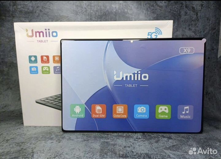 Планшет umiio X9 новый 4/128Gb