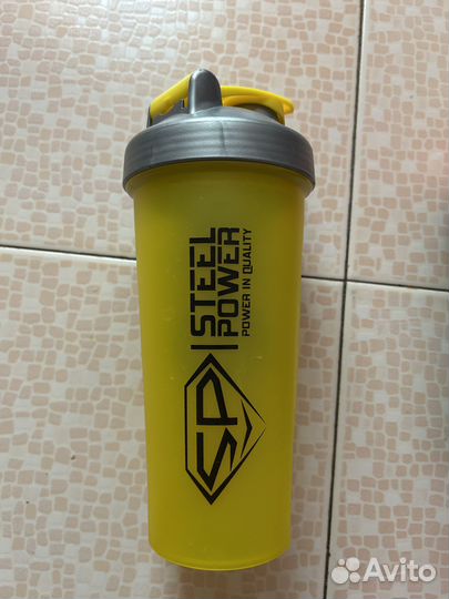 Шейкер спортивный steel power