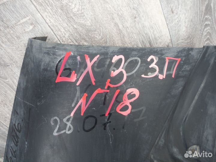 Крыло заднее правое №18 lexus LX 3 2019