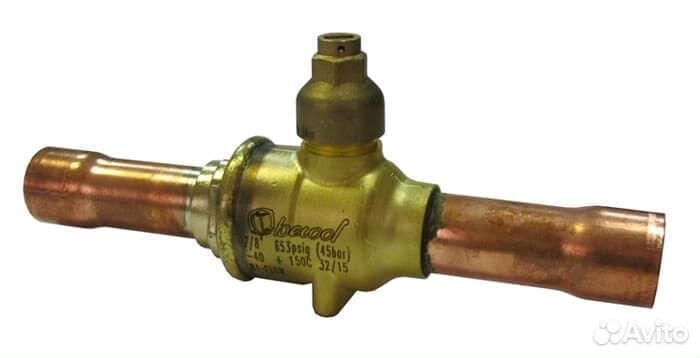 Вентиль шаровый для холодильного оборудования