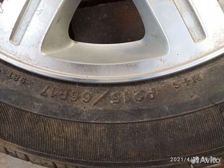 Диски и шины в сборе chrysler goodyear