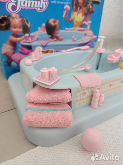 Набор Barbie The Heart Family Bathtub, 1987 год
