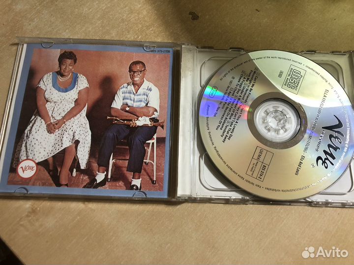 Ella fitzgerald & louis armstrong CD диск