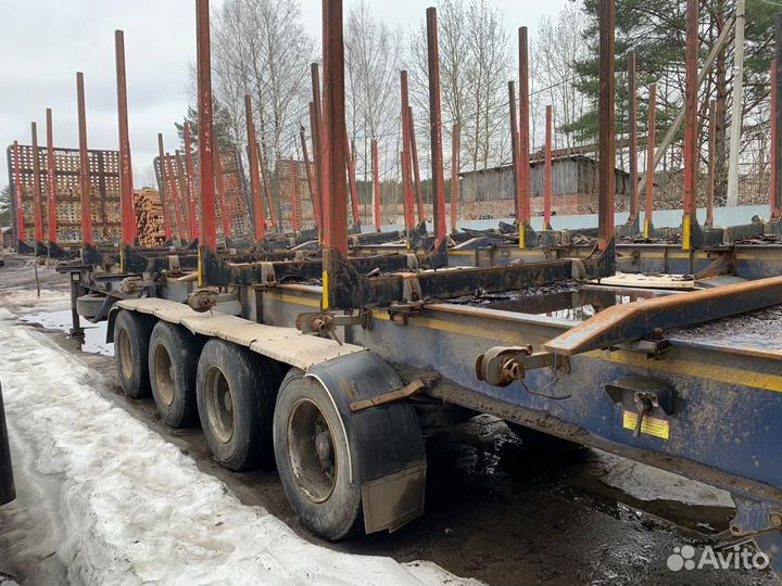 Полуприцеп лесовоз (сортиментовоз) Steelbear PF-41L, 2018