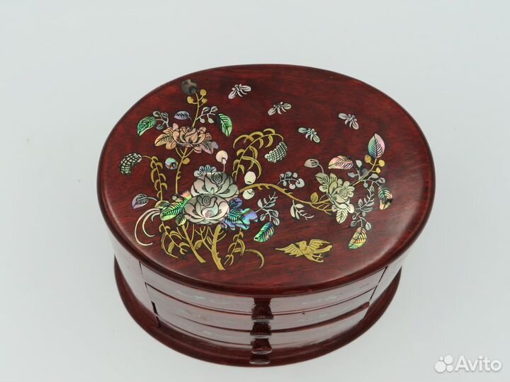 Старинная шкатулка Шинуазри. Для украшений