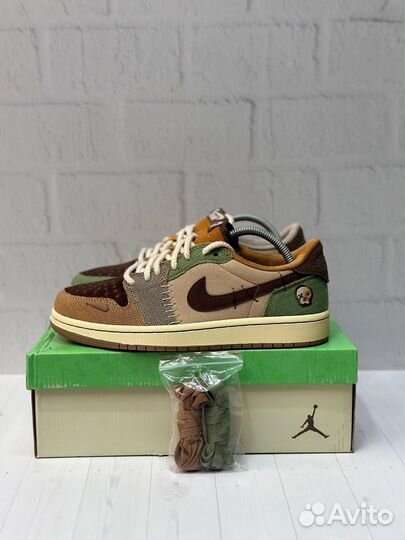 Кроссовки Nike air jordan 1 low voodoo