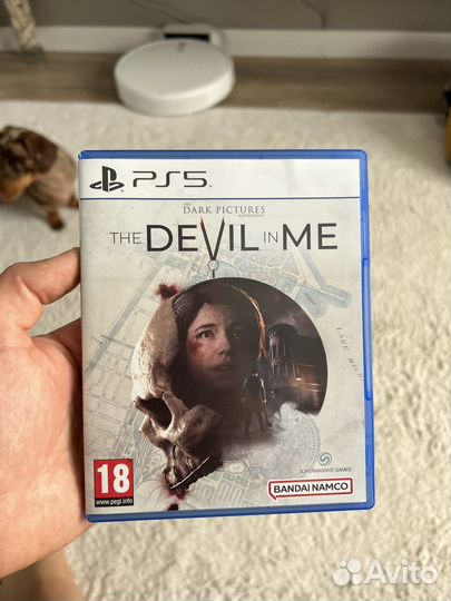 The dark pictures devil in me ps5 диск