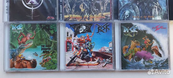 CD: Accept, UDO, Grave Digger, Running wild, Risk