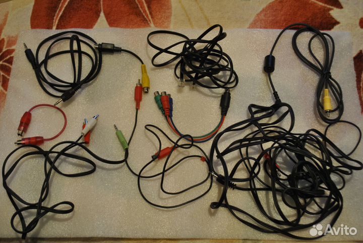Кабели, шлейфы, переходники, разъёмы разные