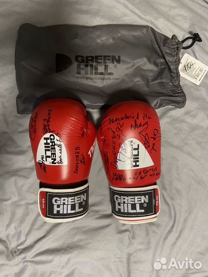 Боксерские перчатки green hill tiger 10