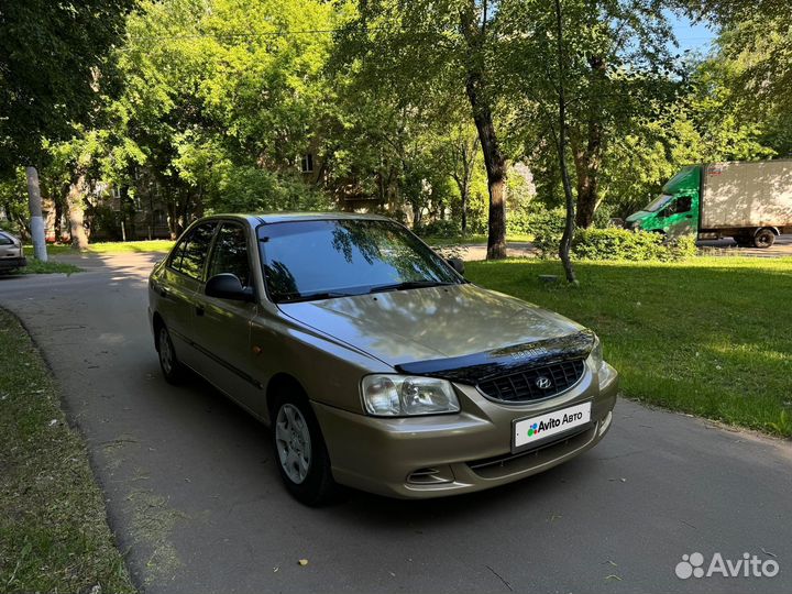 Hyundai Accent 1.5 МТ, 2005, 181 000 км