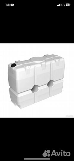 Ёмкость для дизельного топлива 2000 литров